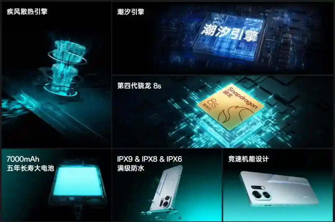 OPPO K13 Turbo系列手机发布 7000mAh大电池