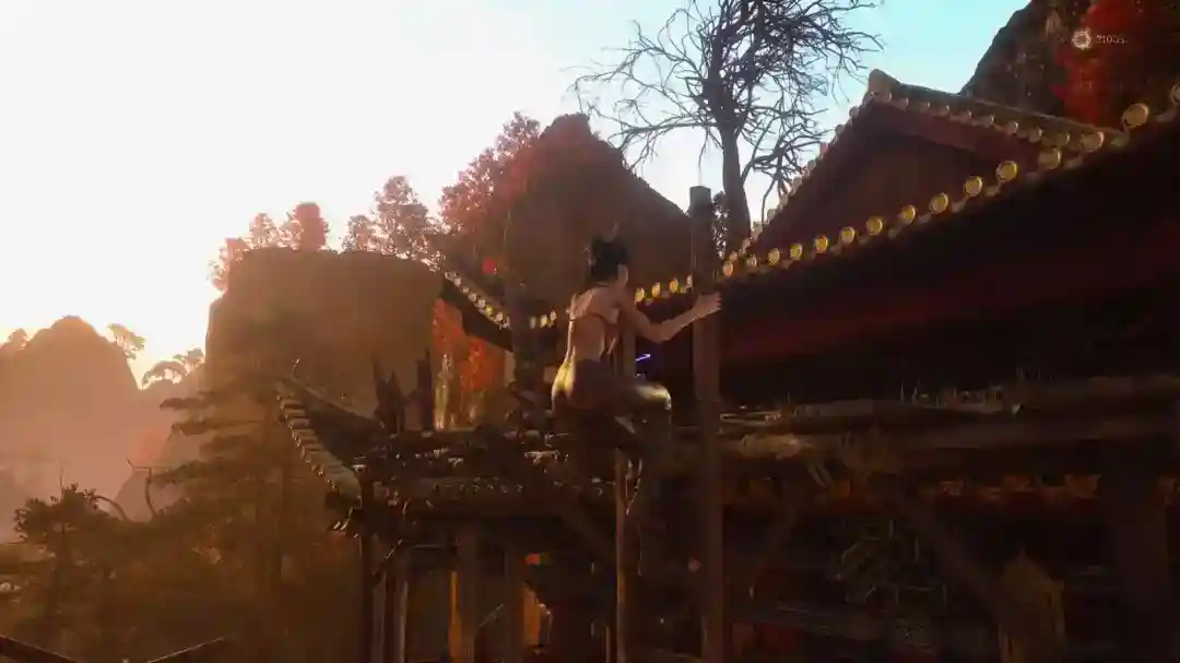 《明末：渊虚之羽》女主爬梯视频 伊芙有新对手了