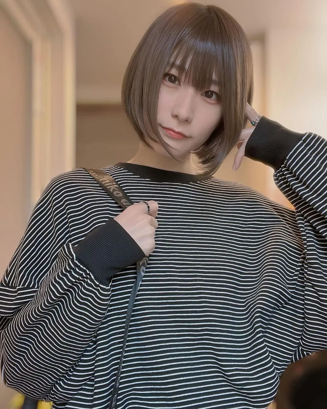 日本美女来栖うさこ福利图赏 高颜值模特身材好