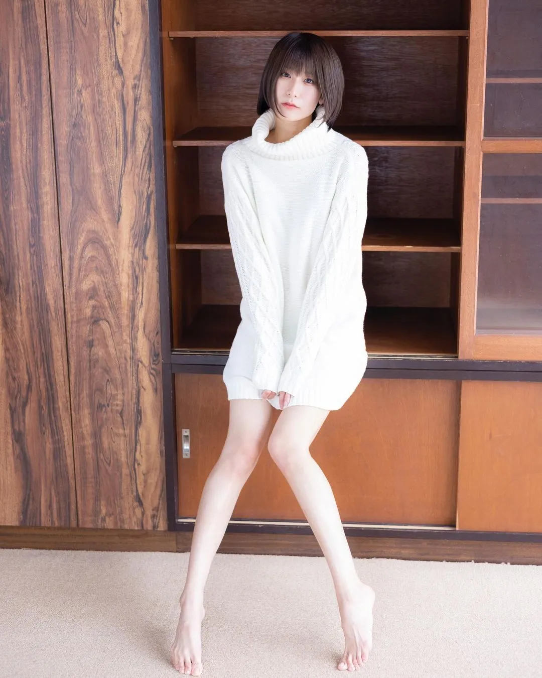日本美女来栖うさこ福利图赏 高颜值模特身材好